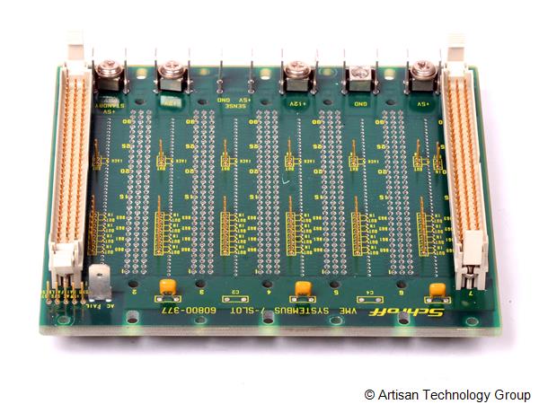 Schroff 60800-377 7-Slot VME Backplane Board