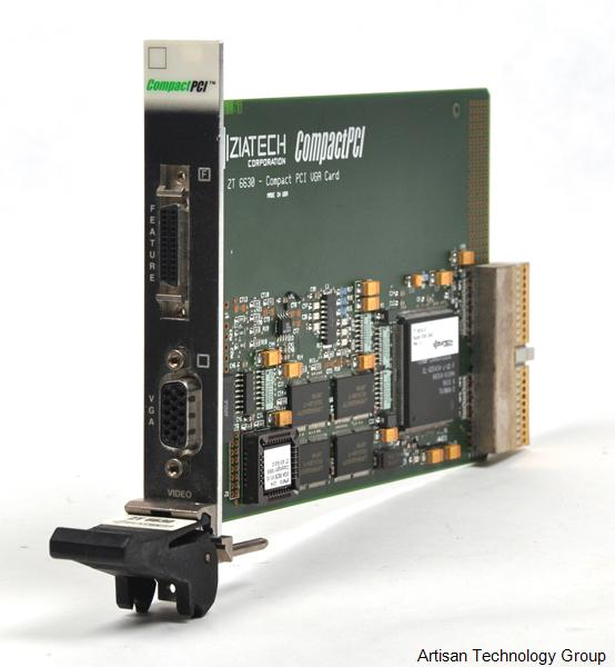 Ziatech ZT 6630 CompactPCI Super VGA Interface