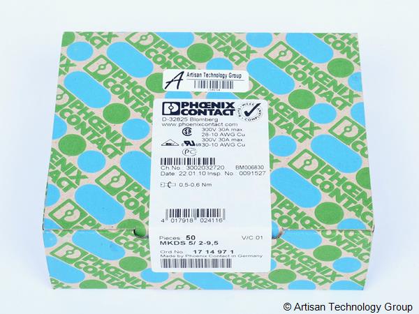 Phoenix Contact MKDS 5/2-9,5 Terminal Block Connectors (Package of 50)