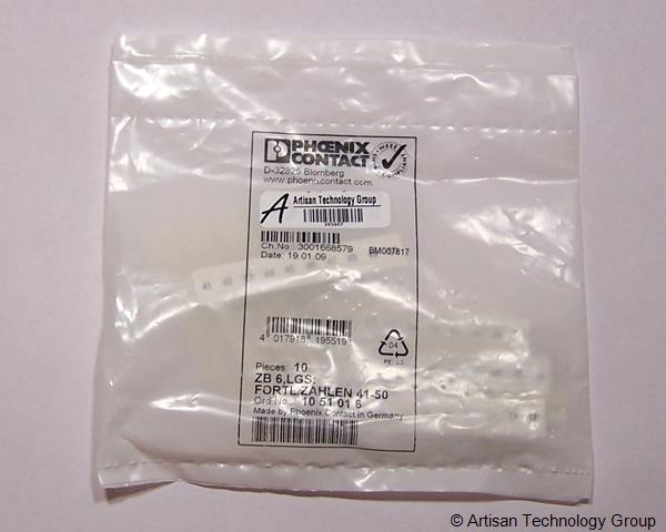 Phoenix Contact ZB 6,LGS:FORTL.ZAHLEN 41-50 Zack Marker Strip (Package of 10)