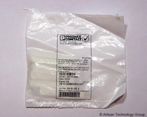 Phoenix Contact ZB 6:UNBEDRUCKT Zack Marker Strip (Package of 10)