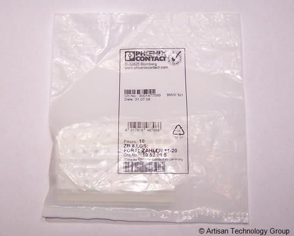 Phoenix Contact ZB 8,LGS:FORTL.ZAHLEN 11-20 Marker for Terminal Blocks (Package of 10)