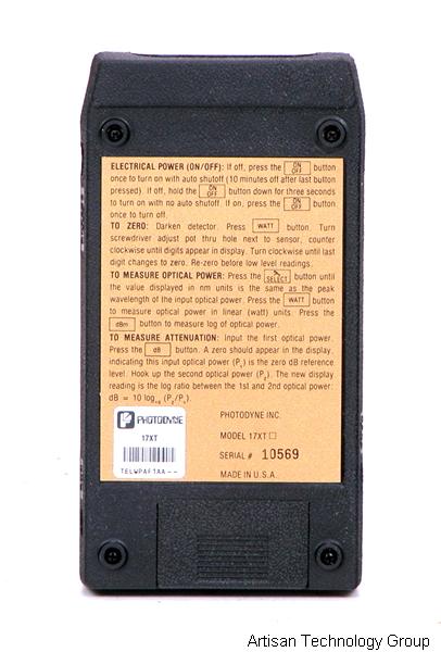 3M//Photodyne 17XT Fiber Optic Power meter*various accessories*
