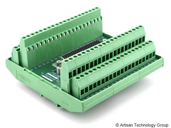 Pickering 40-967-078-F 78-Pin Female D-Type Breakout with DIN Rail Mount (Screw Terminal)