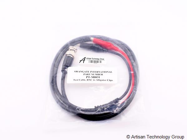 Swangate International MI031 BNC Plug to Crocodile Clips Cable (2 Meters)