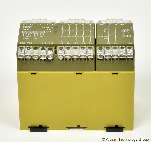 Pilz PNOZ 3 24VDC 5S 1O 4.5W Emergency Stop Relay and Safety Gate Monitor