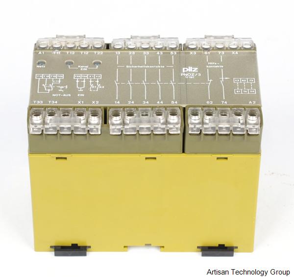 Pilz PNOZ 3 24VDC 5S 1O 1W Emergency Stop Relay and Safety Gate Monitor