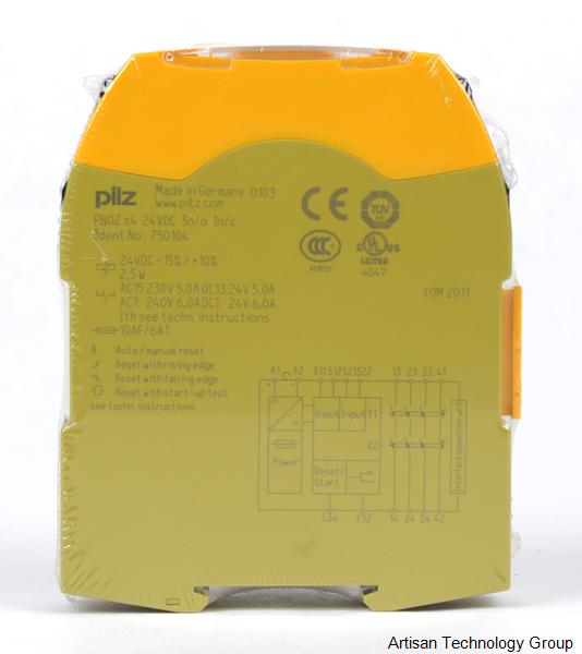 Pilz PNOZ S4 24VDC 3N/O 1N/C Safety Gate Monitor