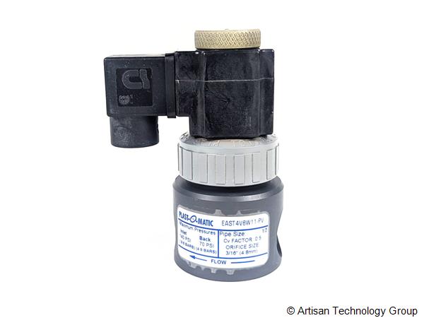 Plast-O Matic EAST4V6W11-PV Thermoplastic Solenoid Valve
