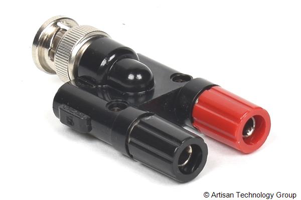 Pomona 1296 BNC Male to Double Stacking Binding Post Jack Adapter