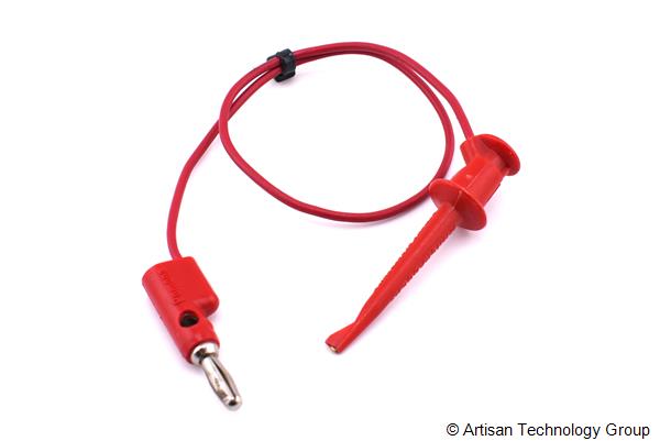 Pomona 3782-12-2 Minigrabber Test Clip to Stacking Banana Plug Cable Assembly