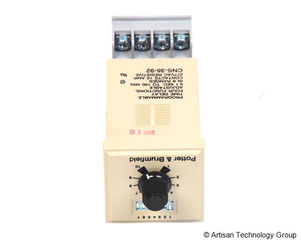 Rel&egrave; Timer Programmabile POTTER &amp; BRUMFIELD CNS-35-92 &ndash; 0,1sec A 100min &ndash; Usato Ma Funzionante