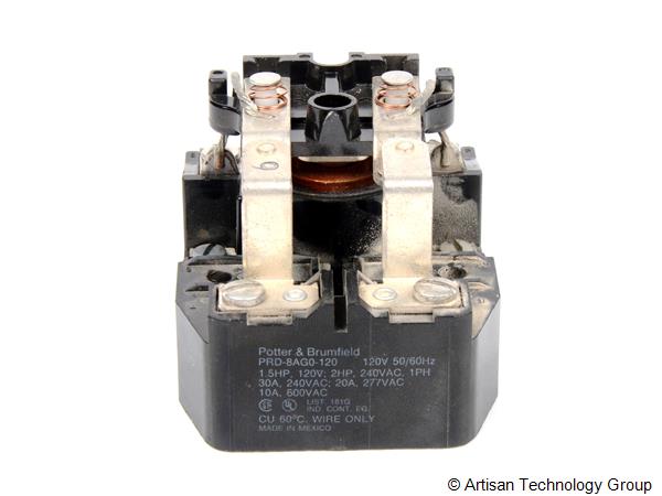 TE Connectivity / Tyco Electronics / Potter and Brumfield PRD-8AG0-120 Power Relay