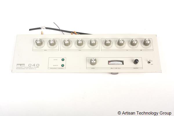 Programmed Test Sources Faceplate for PTS 040