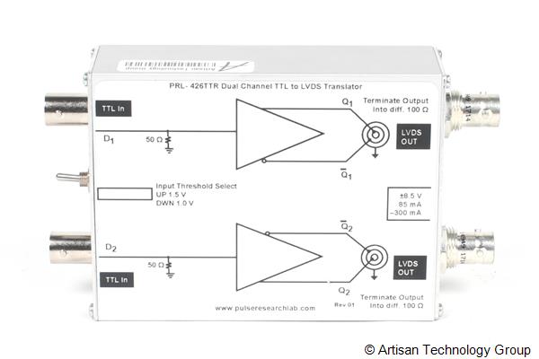 Pulse Research Lab PRL-426TTR Dual Channel TTL to LVDS Translator