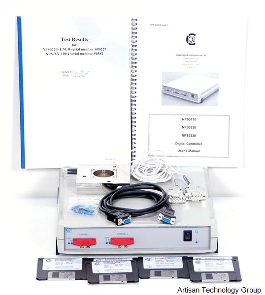 SIFAM NPS3220 2-Channel Piezoelectric Controller w/ 2-Axis Nanopositioning Stage