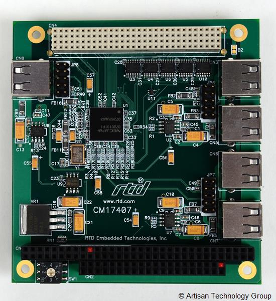 RTD Embedded Technologies CM17407HR Five Port USB 2.0 PC/104-Plus Module