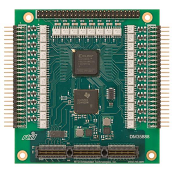 RTD Embedded Technologies DM35888HR-24V PCIe/104 64-Channel High Density Isolated Digital I/O Module