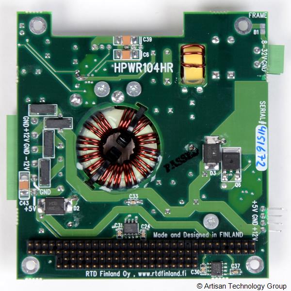 RTD Embedded Technologies HPWR104HR PC/104 High Efficiency Power Supply Module