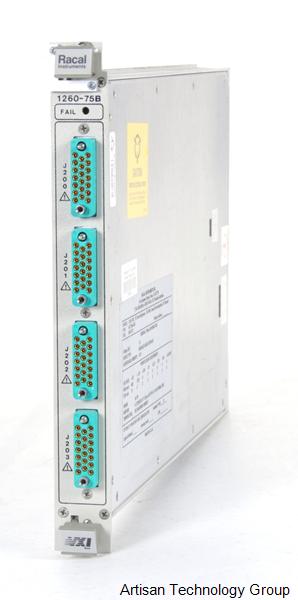 Racal 1260-75B Sixteen 1x4 75Ohm Multiplexer VXI Card