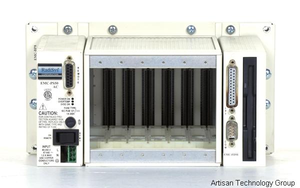 RadiSys EMC-BP8 Embedded Modular Controller with EMC-PS50-AC Power Supply and EMC-FDM Floppy Disk Drive