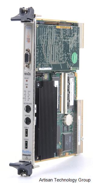 RadiSys PFS-096 CompactPCI CPCI CPU Module 233MHz with PMC SVGA Card