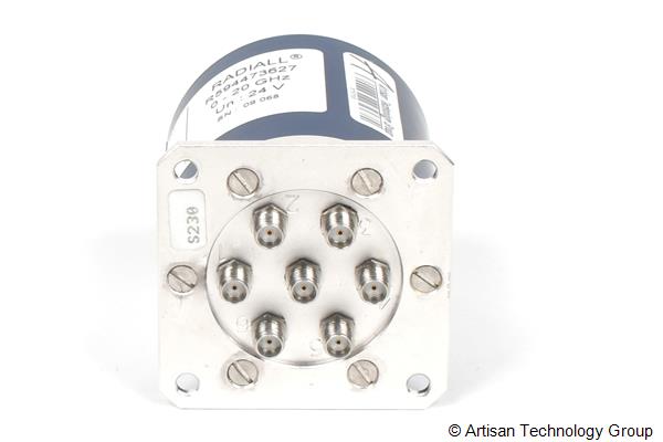 Radiall R594473627 SPnT Platinum Series Terminated Multiport Switch