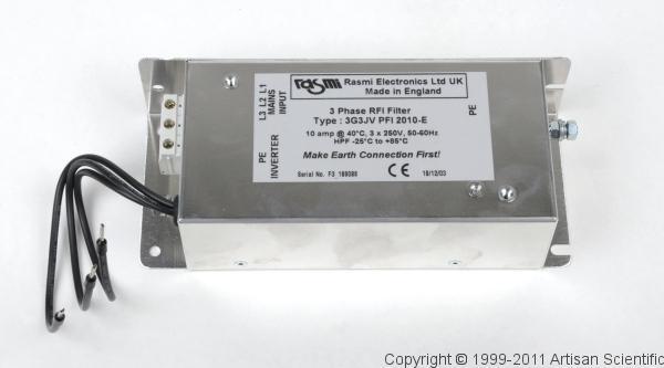 Rasmi 3G3JV PFI 2010-E 3 Phase RFI Filter