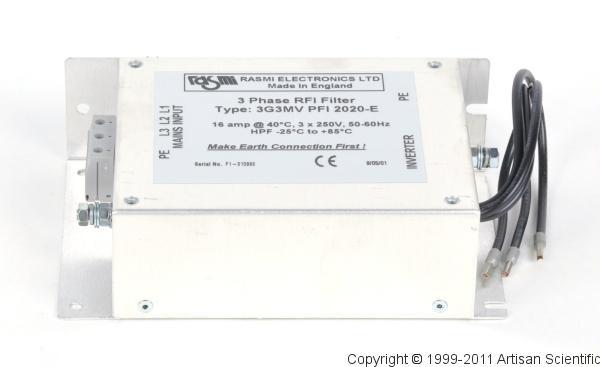 Rasmi 3G3MV PFI 2020-E 3-Phase RFI Filter