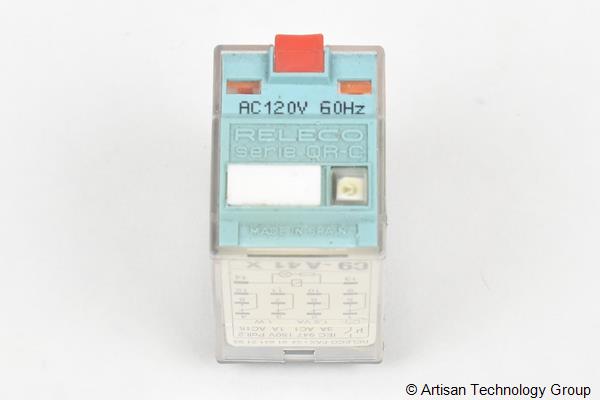 RELECO C9-A41 X 4-Pole, Plug-In Faston 14-Pin Miniature Relay