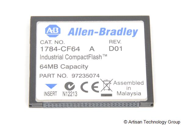 Rockwell / Allen-Bradley 1784-CF64 Industrial CompactFlash Card (64 MB)