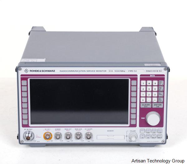 Rohde & Schwarz CMS50 Raidocommunication Service Monitor