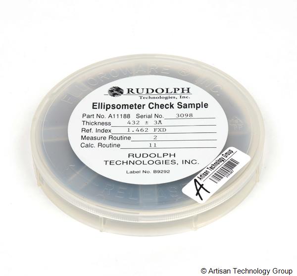 Rudolph Technologies A11188 Ellipsometer Check Sample Standard