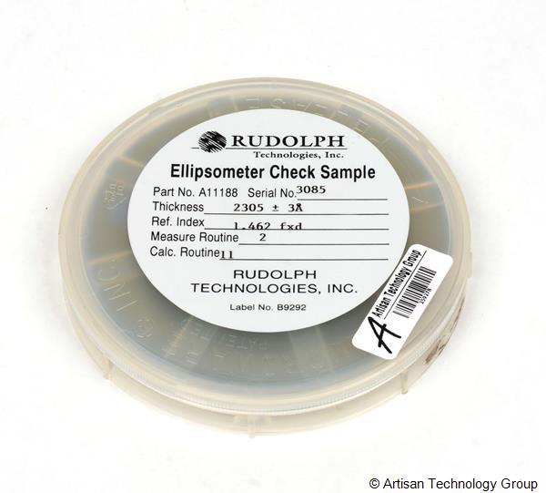 Rudolph Technologies A11188 Ellipsometer Check Sample Standard