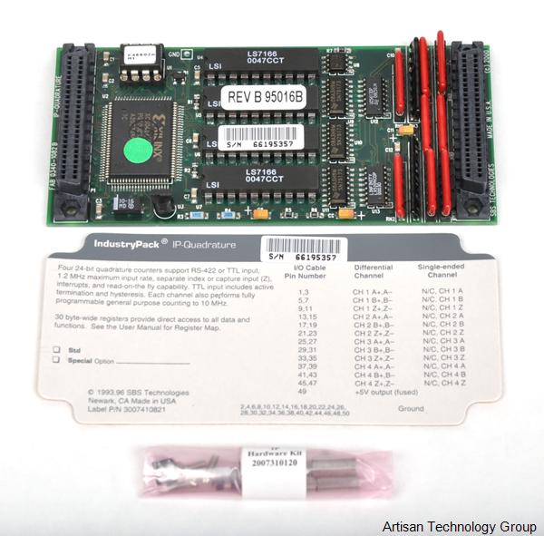 Greenspring IP-Quadrature Four Channel Decoder IndustryPack