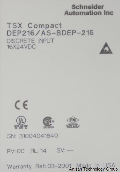 AEG DEP 216 (16-Channel 24VDC Discrete Input Module) | ArtisanTG™
