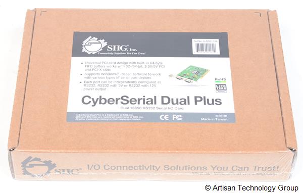 SIIG CyberSerial Dual Plus PCI Serial Adapter Card