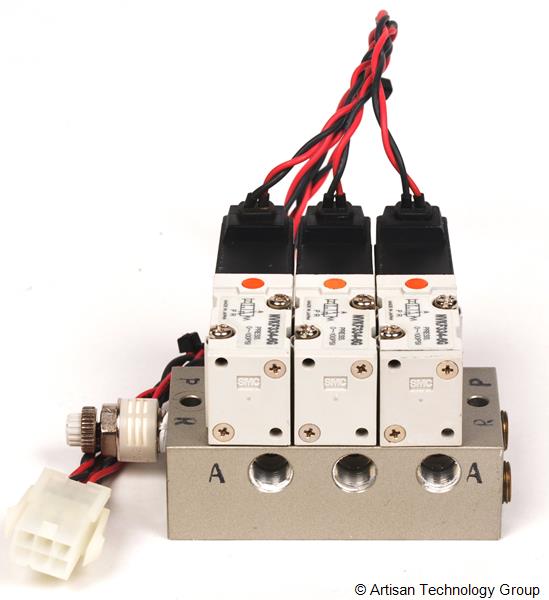 SMC NVKF334-6G Solenoid Valves with NVV3KF3-42-03-01T Manifold