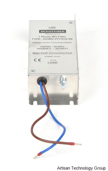 Schaffner 3G3MV-PFI1010-SE 1-Phase RFI Filter