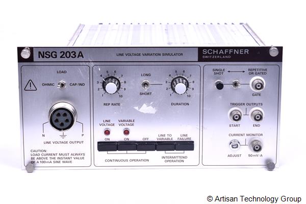 Schaffner NSG-203A Line Voltage Variation Simulator