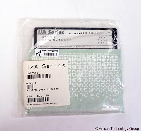 Foxboro K0173FX System Configurator, V3.3, 5 1/4 in. (Set of 4 Disks)