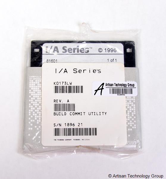 Foxboro K0173LW Build Commit Utility, Model 50, 3 1/2 in., (Set of 1 Disk)