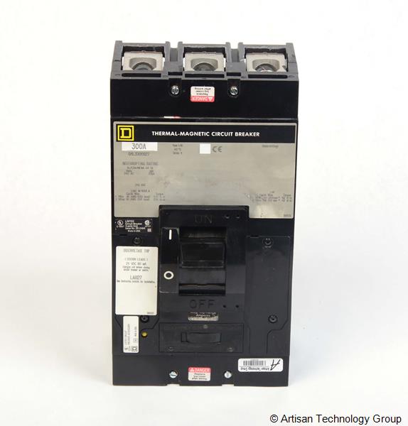 Square D Q4L33001127 Thermal-Magnetic Circuit Breaker With Undervoltage Trip