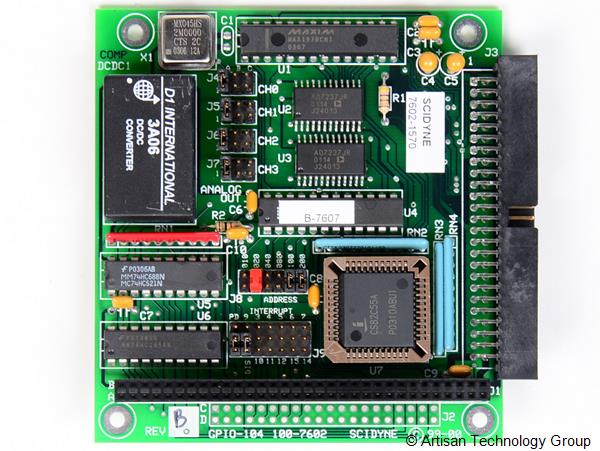Scidyne GPIO-104 General Purpose I/O Module for PC/104 Bus