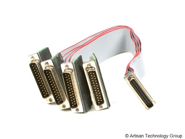  90000001-7 100-Pin SCSI Connector On Board to Four DB-25M Connectors Cable