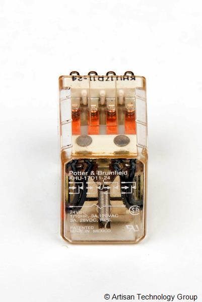 Potter & Brumfield KHU-17D11-24 Panel Plug-In Relay