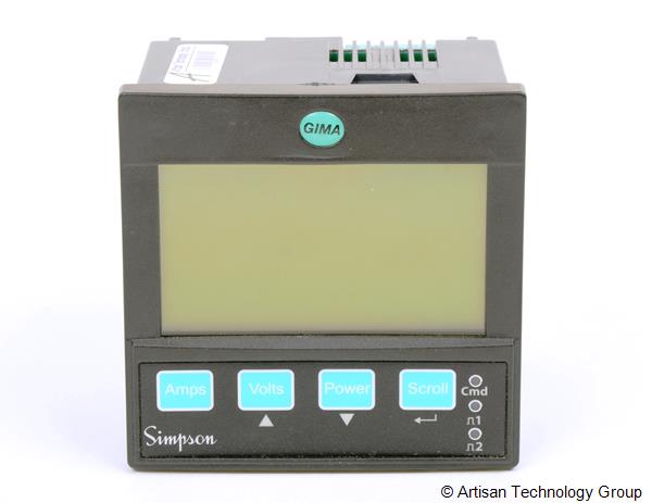 Simpson Electric G400-1-3-1-0 GIMA Three-Phase Panel Meter