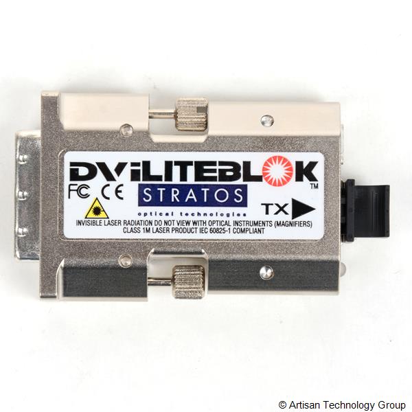 Stratos DVI-LBA-TX-SC DViLiteBlok DVI Fiber Optic Extender