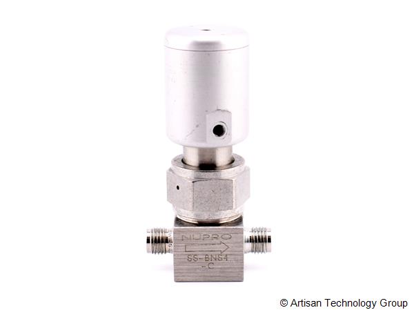Nupro SS-BNS4-C Pneumatically Actuated Bellows-Sealed Valve