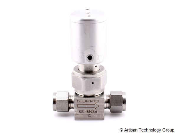 Nupro SS-BNS6-C Pneumatically Actuated Bellows-Sealed Valve